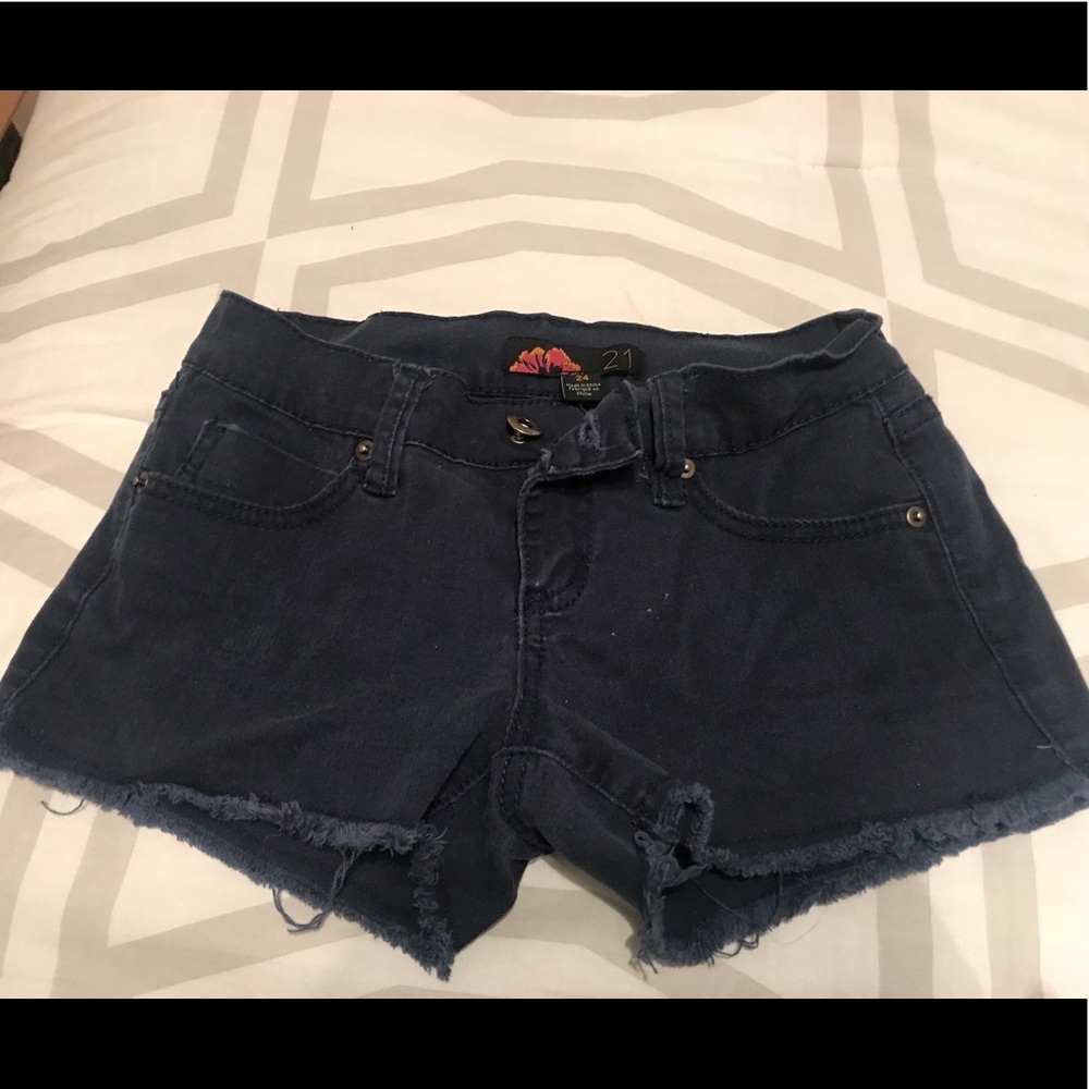 Forever 21 denim shorts